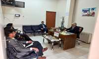 حضور معاونت محترم توسعه دانشگاه جناب آقای دكتر براتی زاده  در شبکه و مرکز بهداشت جاجرم